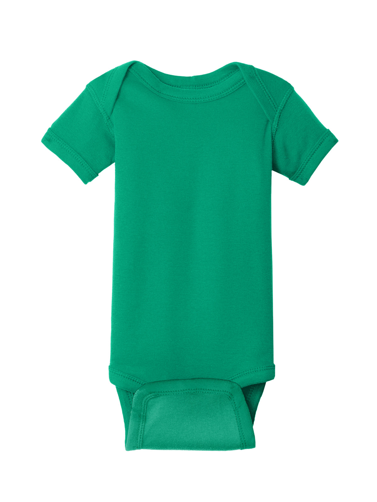 Unisex Infant Short Sleeve Baby Rib Bodysuit - RS4400 - Kelly