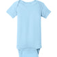 Unisex Infant Short Sleeve Baby Rib Bodysuit - RS4400 - Light Blue