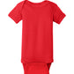 Unisex Infant Short Sleeve Baby Rib Bodysuit - RS4400 - Red