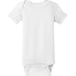Unisex Infant Short Sleeve Baby Rib Bodysuit - RS4400 - White