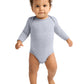 Unisex Infant Long Sleeve Jersey Bodysuit - RS4421 - Heather