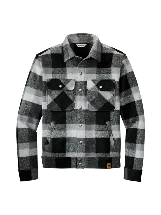 Men's 4-Pocket Basin Jacket - RU550 - Deep Black Plaid
