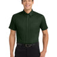 Men's Short Sleeve Easy Case Shirt - S508 - Dark Green/Navy
