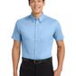 Men's Short Sleeve Easy Case Shirt - S508 - Light Blue/Light Stone