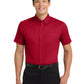 Men's Short Sleeve Easy Case Shirt - S508 - Red/Light Stone