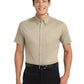 Men's Short Sleeve Easy Case Shirt - S508 - Stone