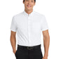 Men's Short Sleeve Easy Case Shirt - S508 - White/Light Stone
