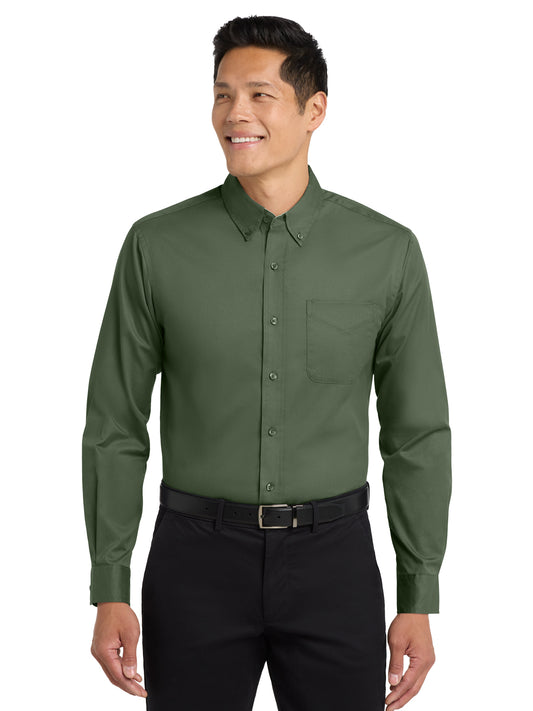 Men's Easy Care Shirt - S608 - Clover Green