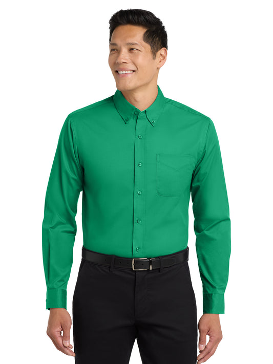 Men's Easy Care Shirt - S608 - Court Green