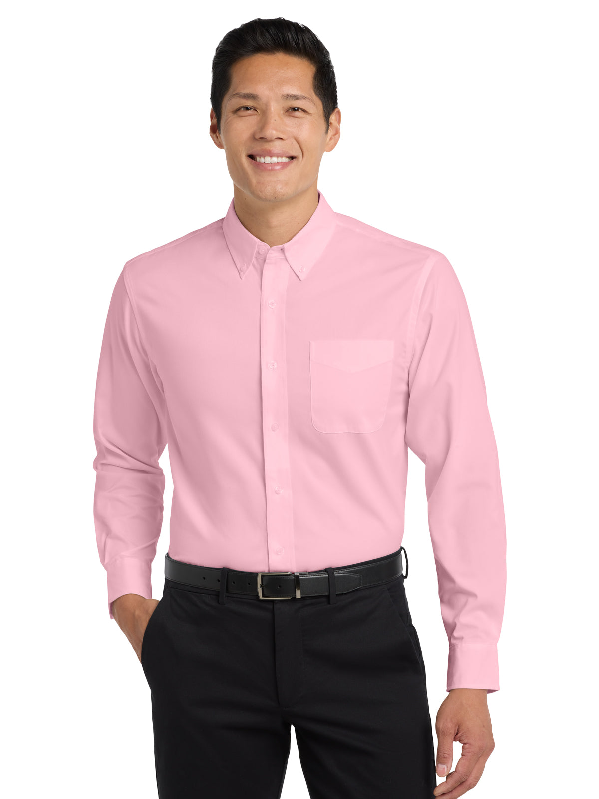 Men's Easy Care Shirt - S608 - Light Pink