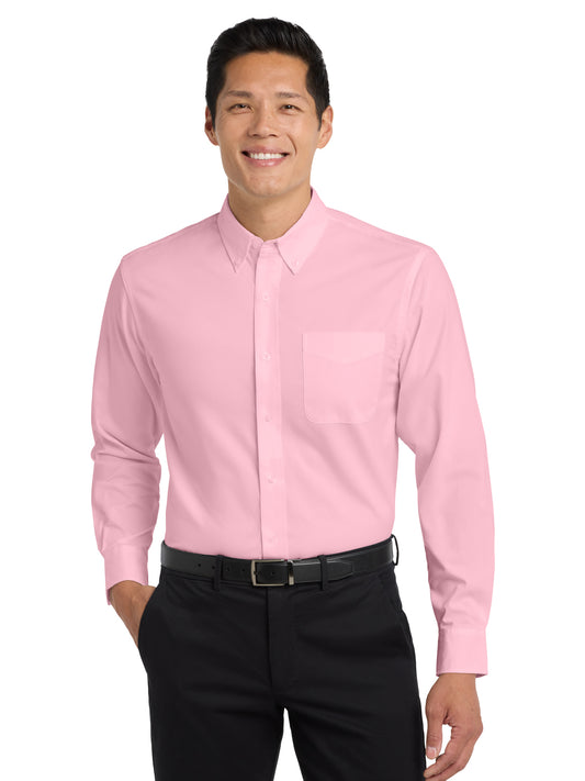 Men's Easy Care Shirt - S608 - Light Pink