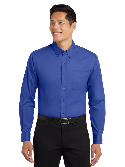 Men's Easy Care Shirt - S608 - Royal/Classic Navy
