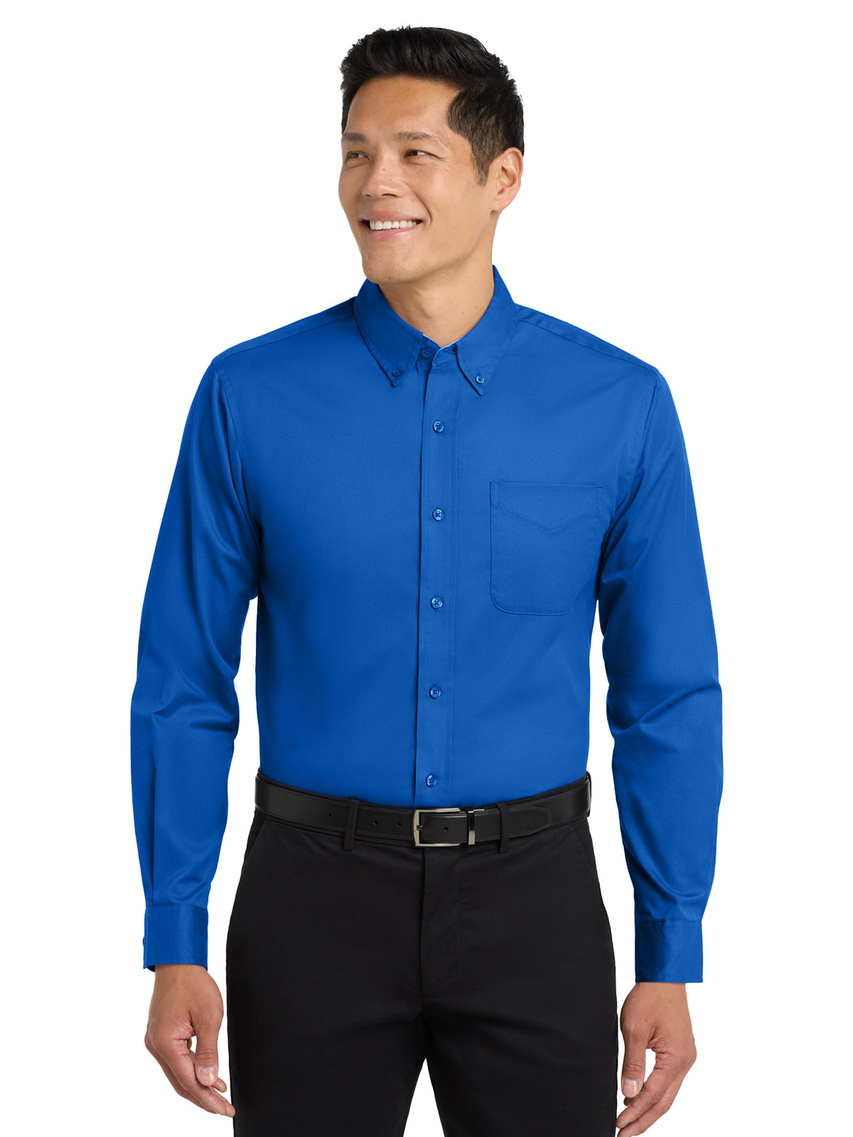 Men's Easy Care Shirt - S608 - Strong Blue