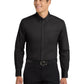 Men's Long Sleeve Easy Case Shirt - S608ES - Black/Light Stone