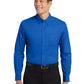 Men's Long Sleeve Easy Case Shirt - S608ES - Strong Blue