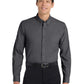 Men's Crosshatch Easy Care Shirt - S640 - Soft Black