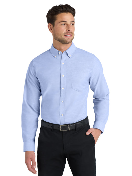 Men's Oxford Shirt - S658 - Oxford Blue