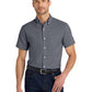 Men's Short Sleeve Oxford Shirt - S659 - Black