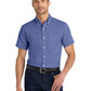 Men's Short Sleeve Oxford Shirt - S659 - Navy
