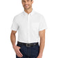 Men's Short Sleeve Oxford Shirt - S659 - White
