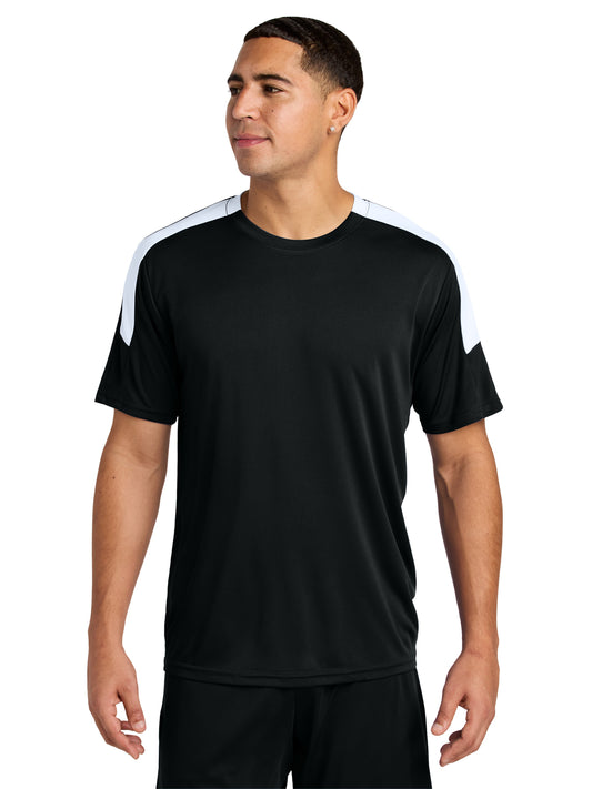 Men's Competitor United Crew T-Shirt - ST100 - Black/White