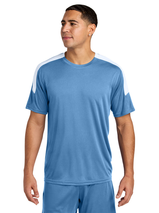 Men's Competitor United Crew T-Shirt - ST100 - Carolina Blue/White