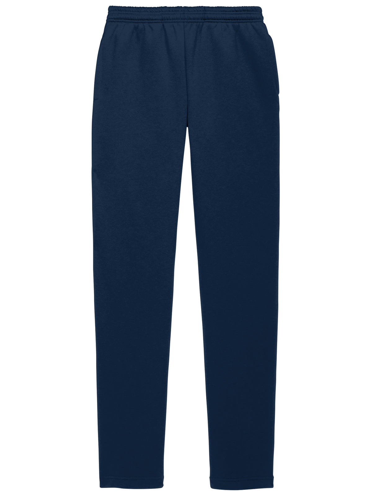 Men's Two-Pocket Open Bottom Sweatpant - ST257 - True Navy