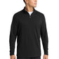 Men's Lightweight French Terry 1/4-Zip Sweatshirt - ST273 - Black