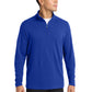 Men's Lightweight French Terry 1/4-Zip Sweatshirt - ST273 - True Royal