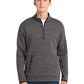 Men's 1/4-Zip Pullover Sweatshirt - ST281 - Dark Grey Heather