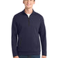 Men's 1/4-Zip Pullover Sweatshirt - ST281 - Navy