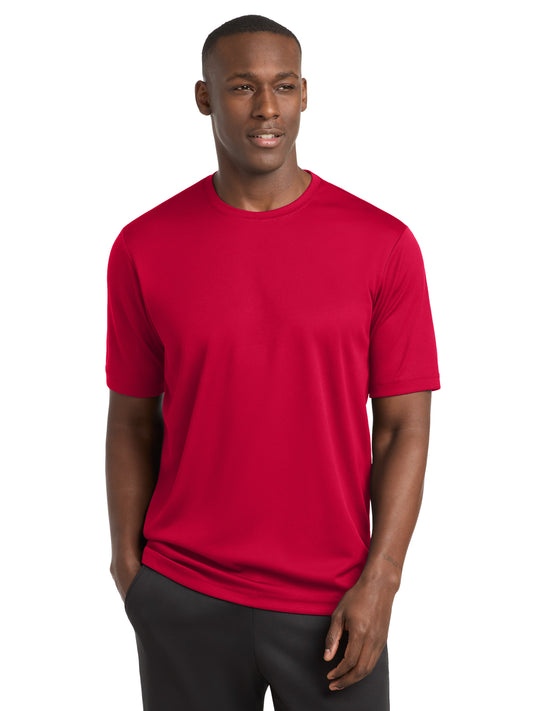 Men's PosiCharge RacerMesh T-Shirt - ST340 - Deep Red