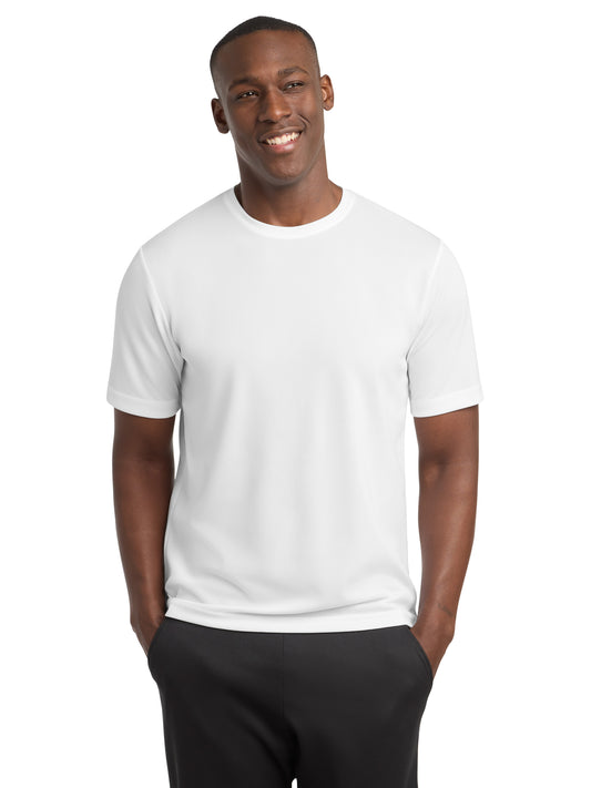 Men's PosiCharge RacerMesh T-Shirt - ST340 - White
