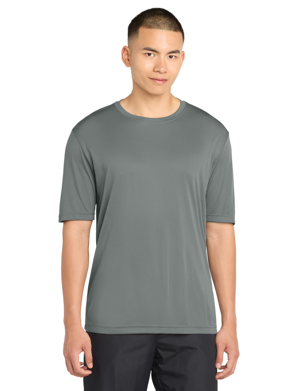 Men's Competitor Tee - ST350 - Grey Concrete
