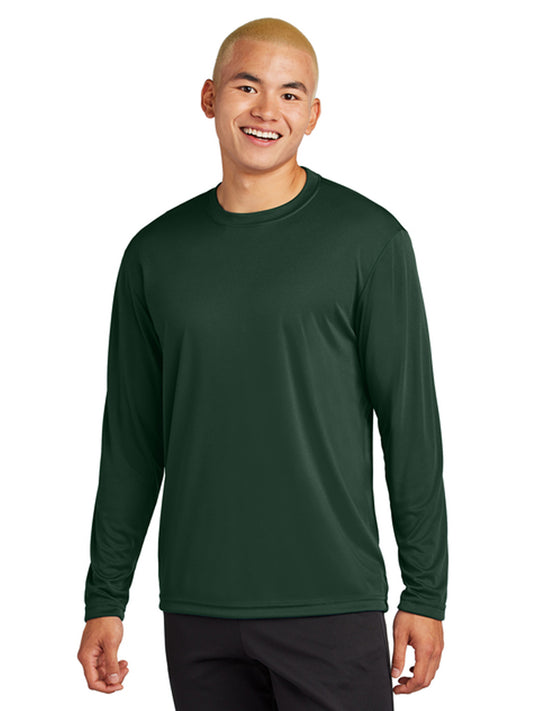 Men's Pocketless Long Sleeve Tee - ST350LS - Forest Green
