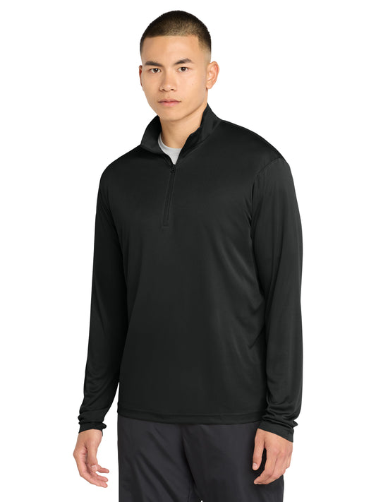 Men's PosiCharge Competitor 1/4-Zip Pullover Sweatshirt - ST357 - Black