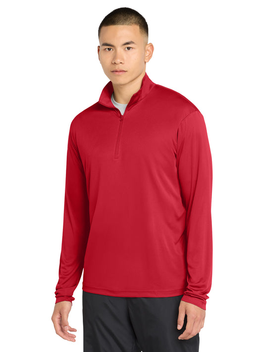 Men's PosiCharge Competitor 1/4-Zip Pullover Sweatshirt - ST357 - True Red
