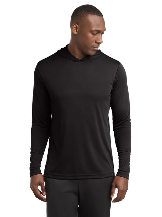Men's Competitor Hooded Pullover Sweatshirt - ST358 - Black
