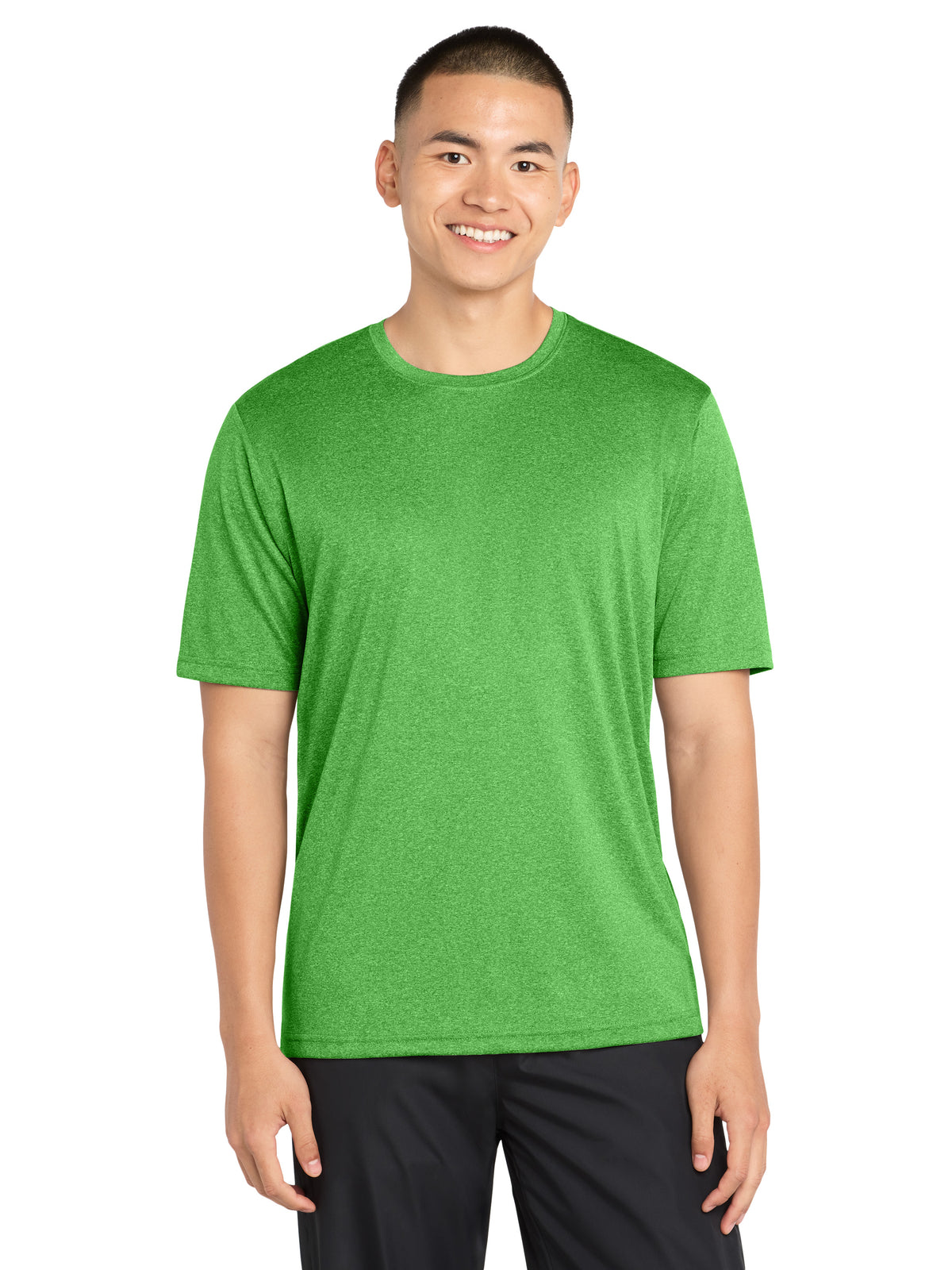 Men's Heather Contender T-Shirt - ST360 - Turf Green Heather