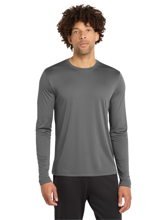 Men's Posi-UV Pro Long Sleeve T-Shirt - ST420LS - Dark Smoke Grey