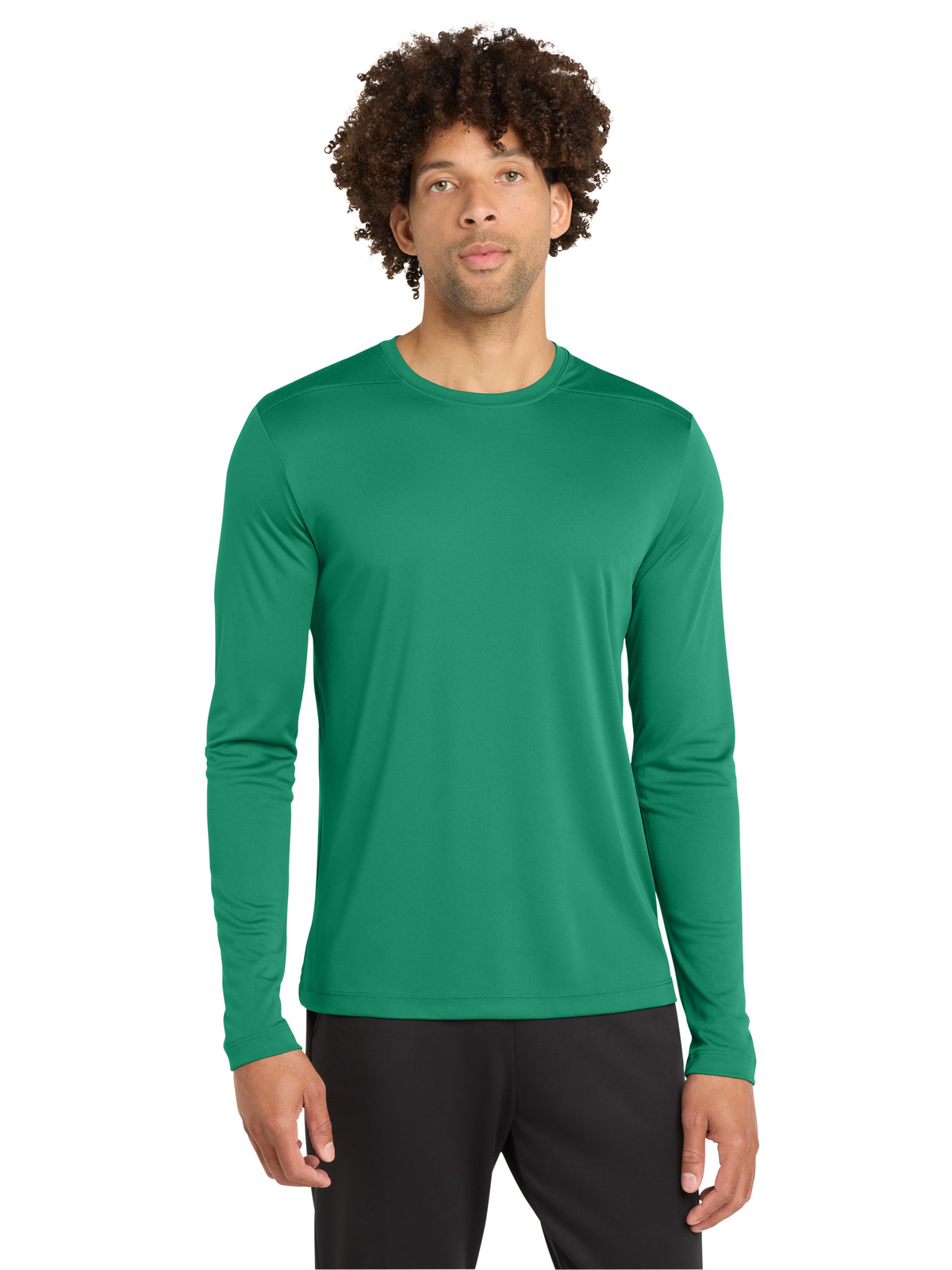 Men's Posi-UV Pro Long Sleeve T-Shirt - ST420LS - Kelly Green