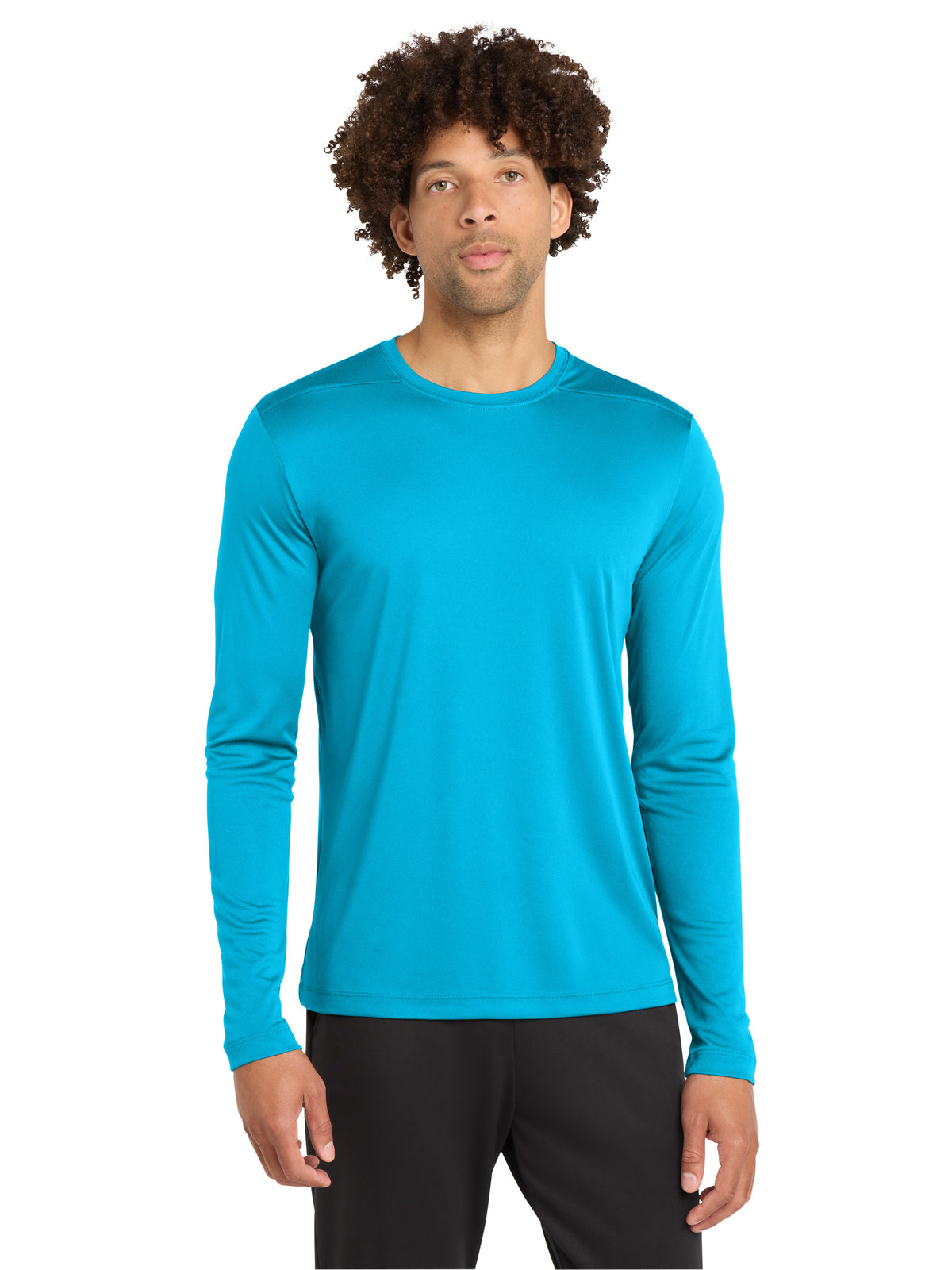 Men's Posi-UV Pro Long Sleeve T-Shirt - ST420LS - Sapphire