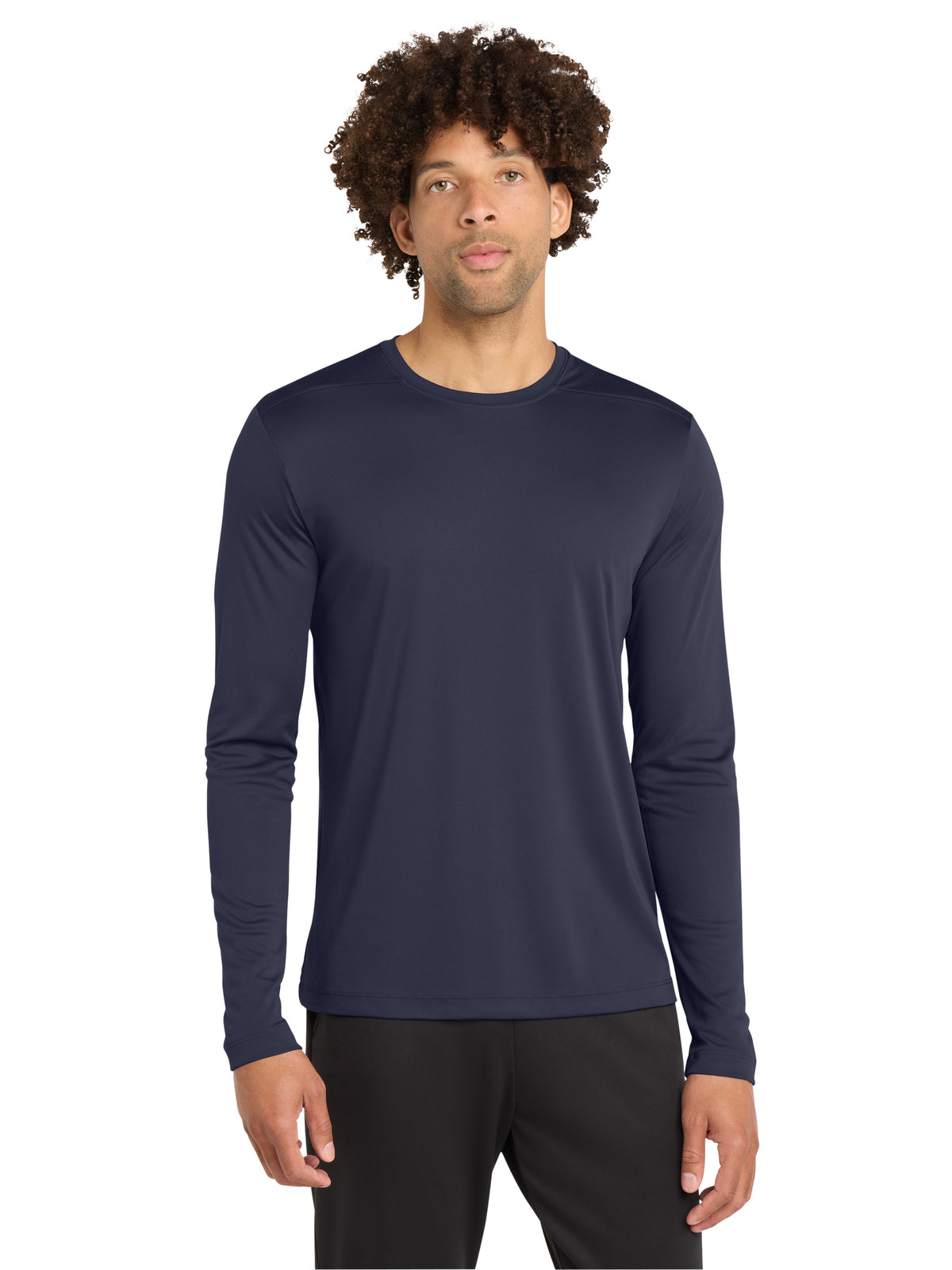 Men's Posi-UV Pro Long Sleeve T-Shirt - ST420LS - True Navy