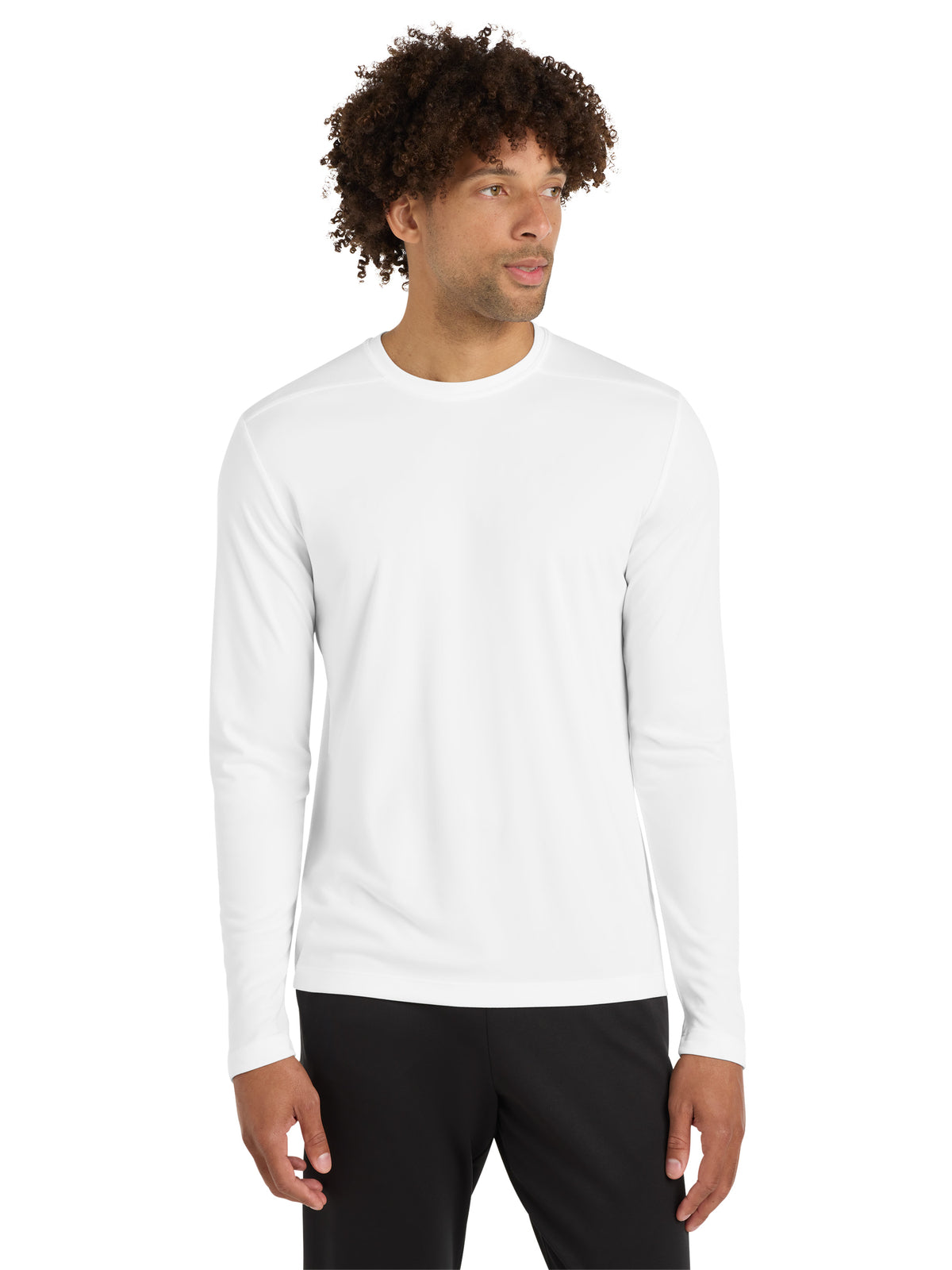 Men's Posi-UV Pro Long Sleeve T-Shirt - ST420LS - White