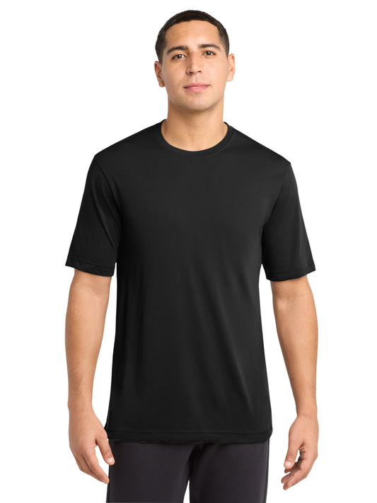 Men's Pocketless PosiCharge Tee - ST450 - Black