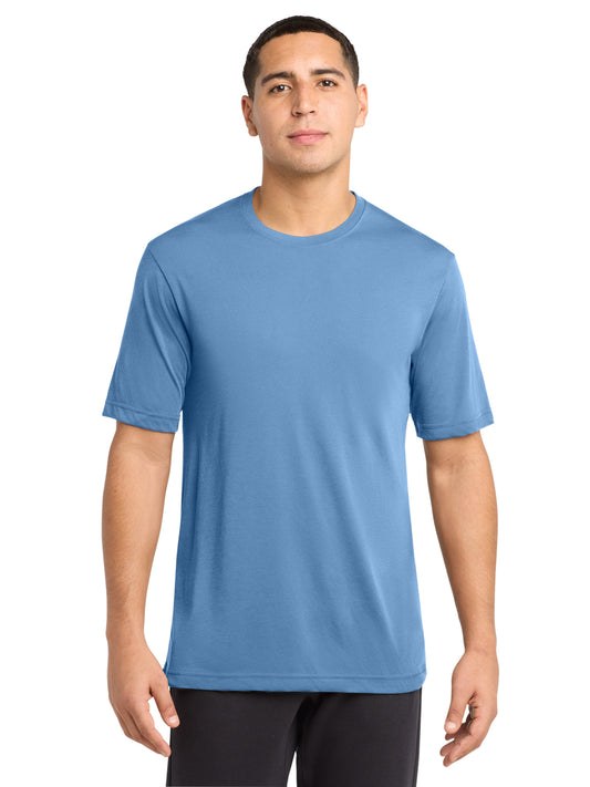 Men's Pocketless PosiCharge Tee - ST450 - Carolina Blue