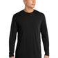 Men's Pocketless Long Sleeve PosiCharge T-Shirt - ST450LS - Black