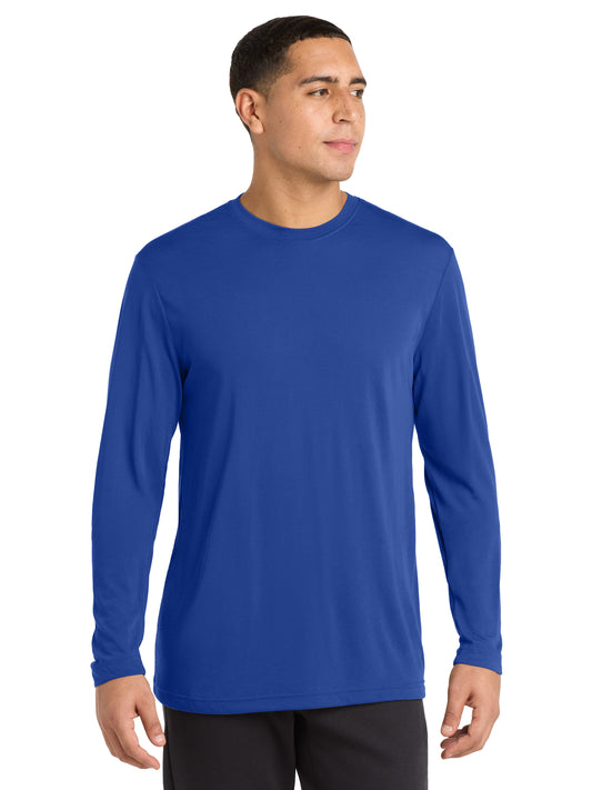 Men's Pocketless Long Sleeve PosiCharge T-Shirt - ST450LS - True Royal