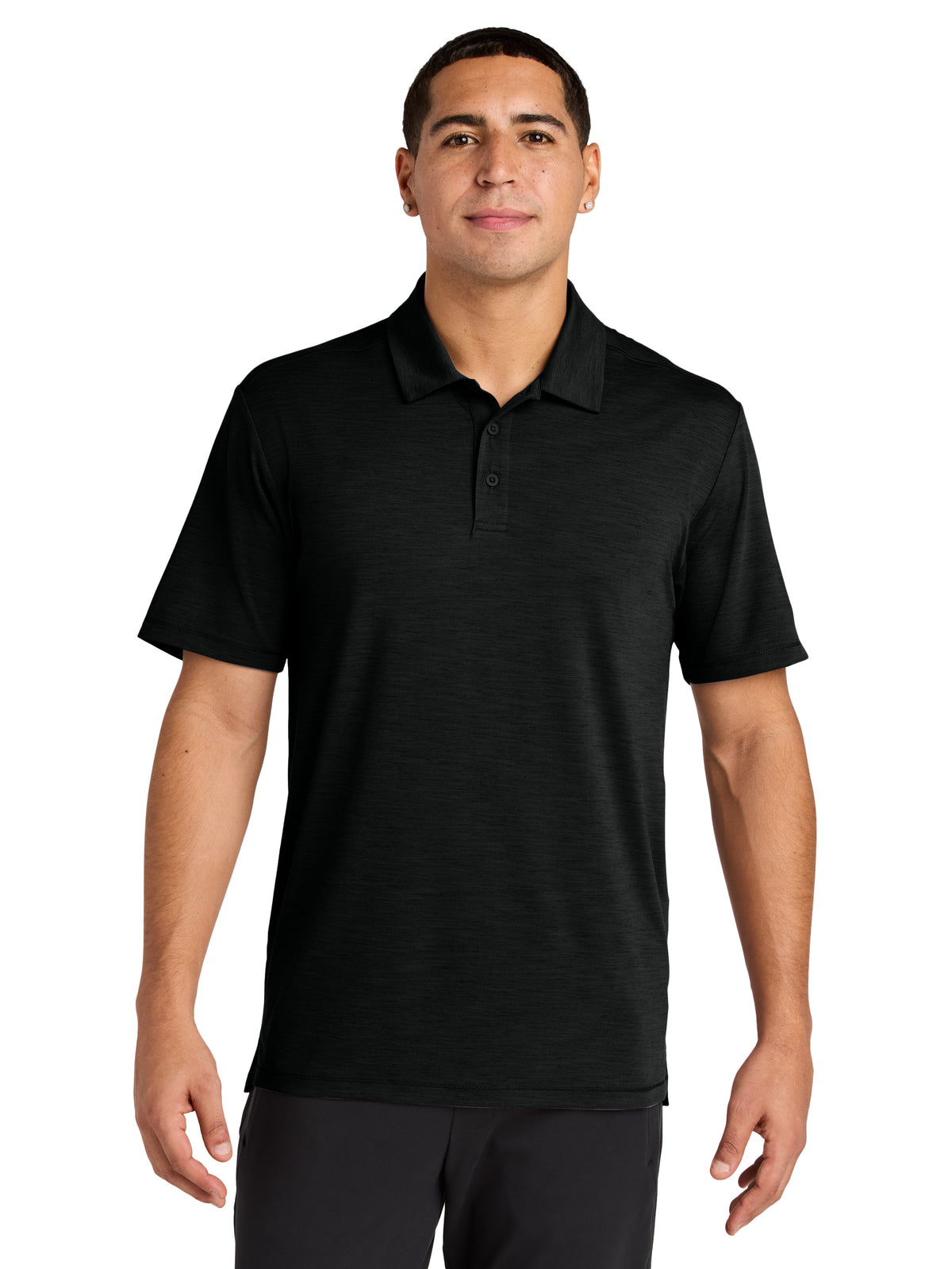 Men's Moisture-Wicking Versa Polo - ST490 - Black