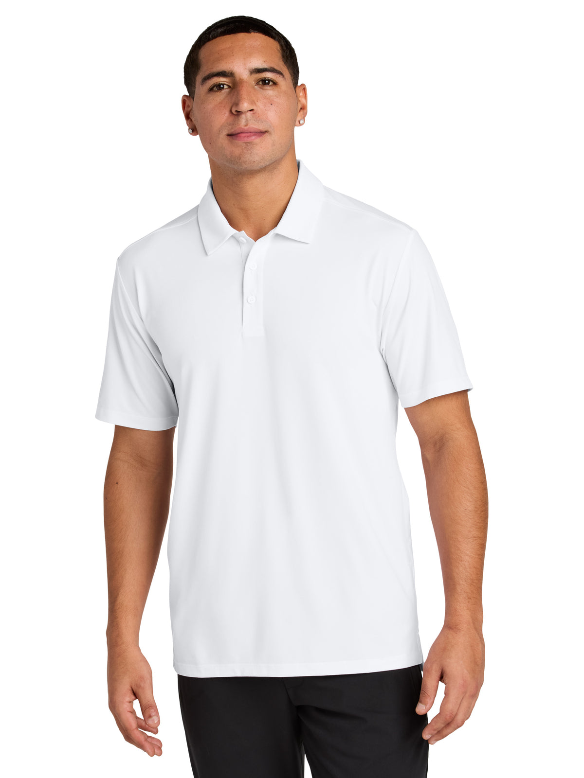 Men's Moisture-Wicking Versa Polo - ST490 - White